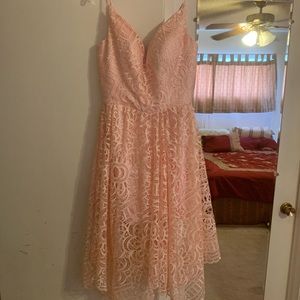 Pink Lace dress